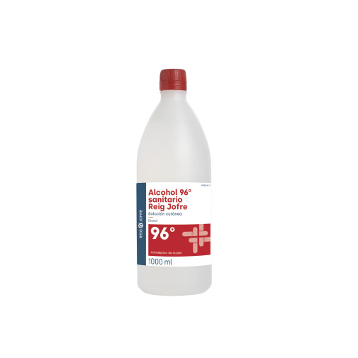 Alcohol 96º Sanitario Reig Jofre Solucion Cutanea 1 Frasco 1000 Ml