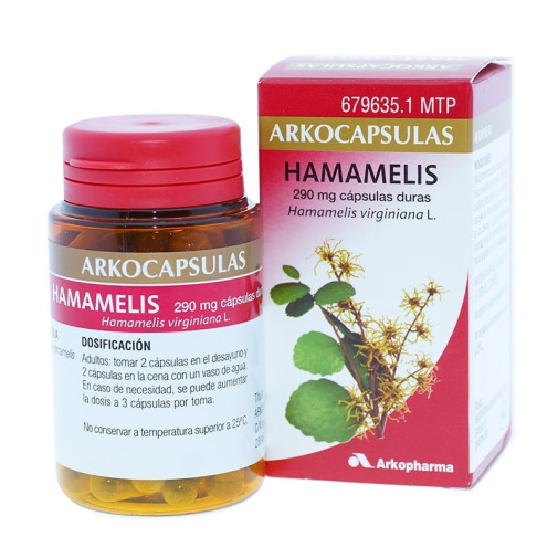 Arkocapsulas Hamamelis 290 Mg 48 Capsulas