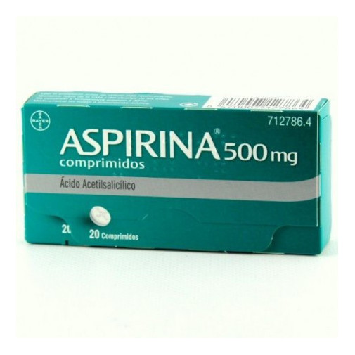 Aspirina Elam Pharma 500 Mg 20 Comprimidos
