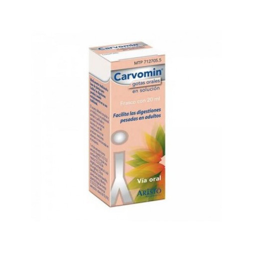 Carvomin Gotas Orales En Solucion 1 Frasco 20 Ml