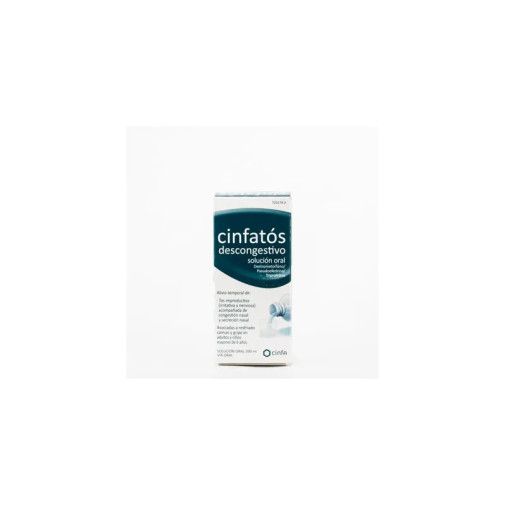 Cinfatos Descongestivo Solucion Oral 1 Frasco 200 Ml (Pet)