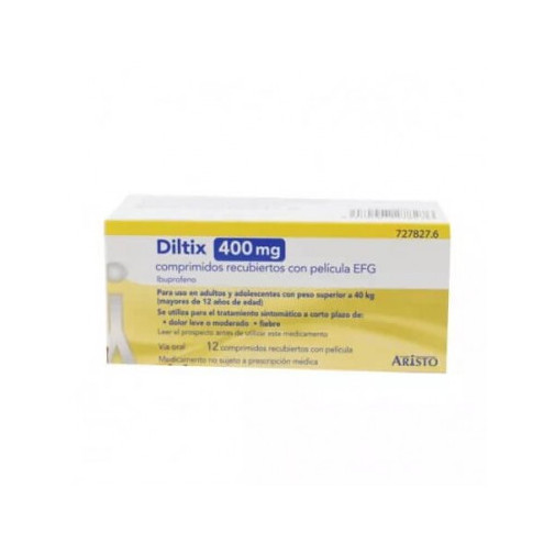 Diltix 400 Mg 12 Comprimidos Recubiertos
