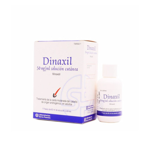 Dinaxil 50 Mg/Ml Solucion Cutanea 1 Frasco 60 Ml