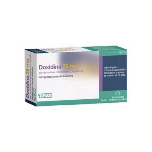 Doxidina 25 Mg 14 Comprimidos Recubiertos