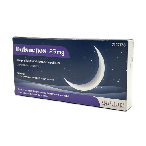 Dulsueños 25 Mg 14 Comprimidos Recubiertos