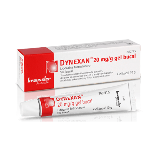 Dynexan 20 Mg/G Gel Bucal 1 Tubo 10 G
