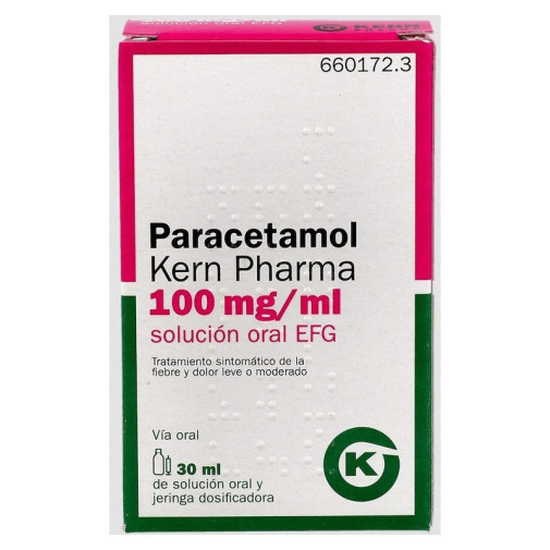 Efetamol 100 Mg/Ml Solucion Oral 1 Frasco 60 Ml