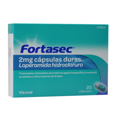 Fortasec Melyfarma 2 Mg 20 Capsulas