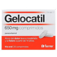 Gelocatil 650 Mg 20...