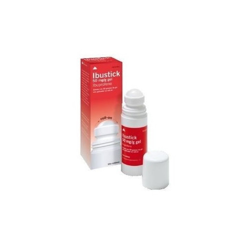 Ibustick 50 Mg/G Gel Cutaneo 1 Tubo 30 G (Con Roll-On)