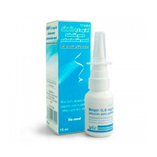 Interfrin 0,5 Mg/Ml Solucion Para Pulverizacion Nasal 1 Frasco 15 Ml