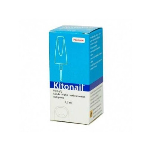 Kitonail 80 Mg/G Barniz Uñas Medicamentoso 1 Frasco 6,6 Ml