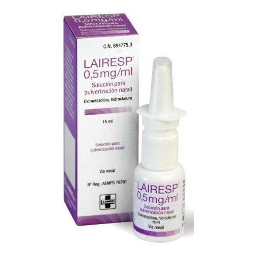 Lairesp 0,5 Mg/Ml Solucion Para Pulverizacion Nasal 1 Frasco 15 Ml