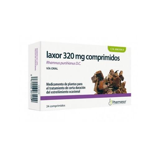 Laxor 320 Mg 24 Comprimidos