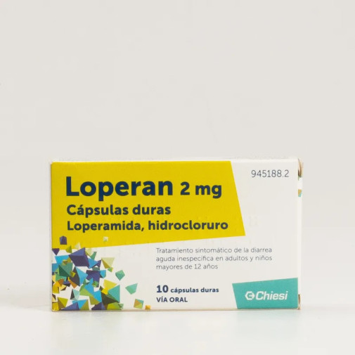 Loperan 2 Mg 10 Capsulas