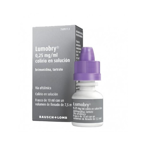 Lumobry 0,25 Mg/Ml Colirio En Solucion 1 Frasco 10 Ml