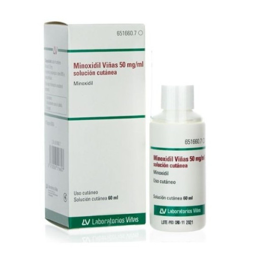 Minoxidil Viñas 50 Mg/Ml Solucion Cutanea 1 Frasco 60 Ml