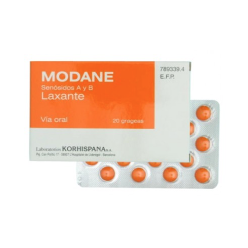 Modane 12 Mg 20 Comprimidos Recubiertos