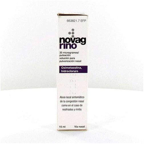 Novag Rino 35 Microgramos/Pulsacion Solucion Para Pulverizacion Nasal 1 Frasco 15 Ml