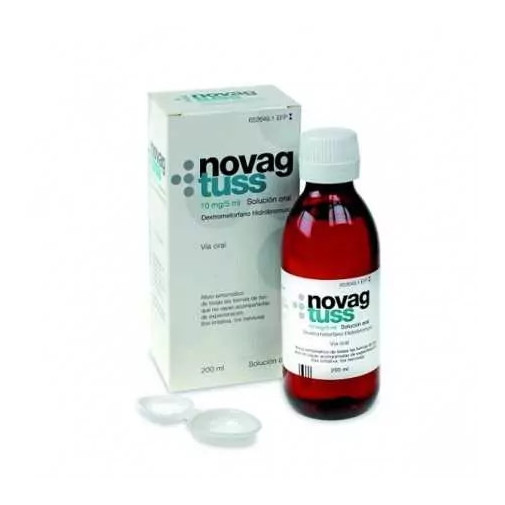 Novag Tuss 10 Mg/5 Ml Solucion Oral 1 Frasco 200 Ml