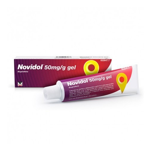 Novidol Difarmed 50 Mg/G Gel Cutaneo 1 Tubo 60 G