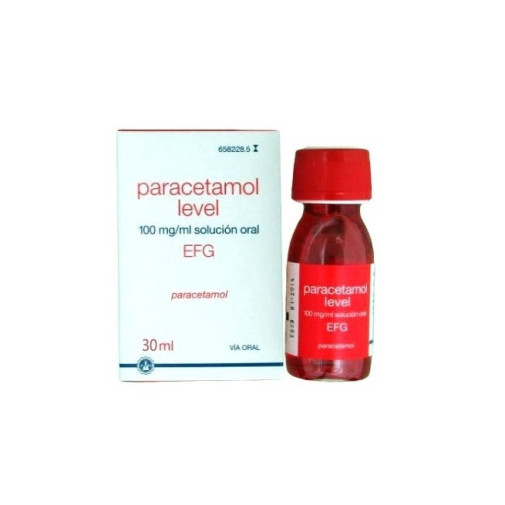Paracetamol Level Efg 100 Mg/Ml Solucion Oral 1 Frasco 30 Ml