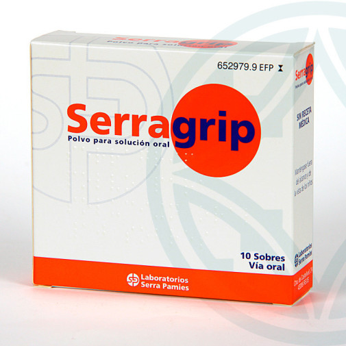 Serragrip 10 Sobres Polvo Para Solucion Oral