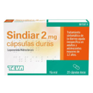 Sindiar 2 Mg 20 Capsulas
