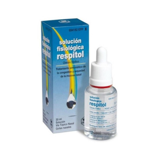 Solucion Fisiologica Respitol 8,5 Mg/Ml Gotas Nasales 1 Frasco 50 Ml