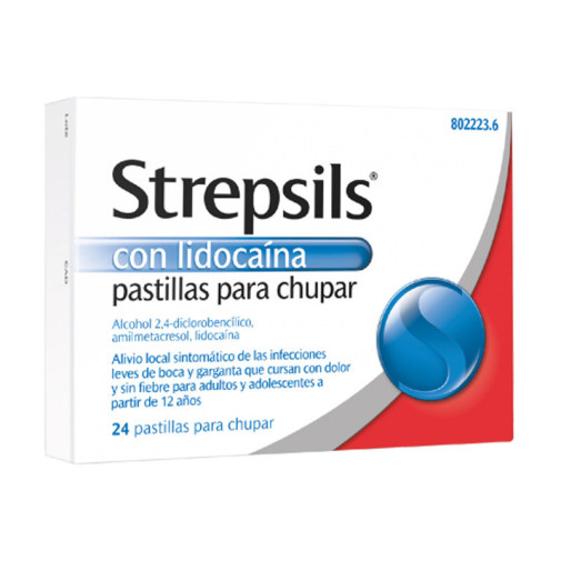 Strepsils Con Lidocaina Elam Pharma 24 Pastillas Para Chupar