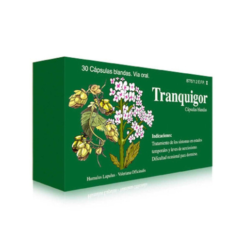 Tranquigor 125 Mg/27,8 Mg 30 Capsulas Blandas