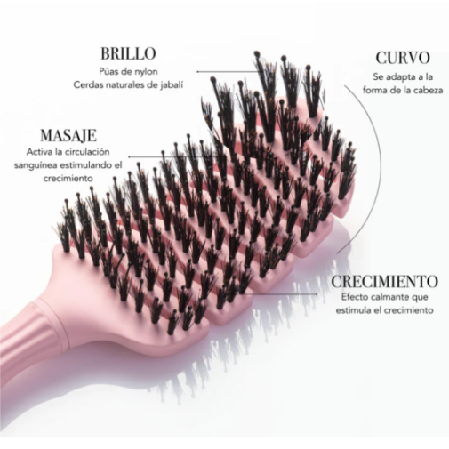 Moncho Moreno Cepillo Magic Brush Rosa