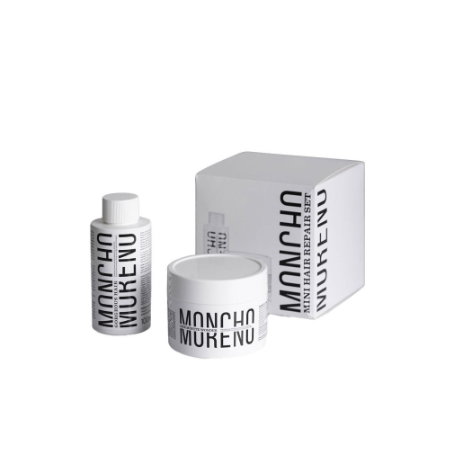 Moncho Moreno Mini Hair Repair Set (gorgeous Hair 100ml + One Minute Wonder 100ml)
