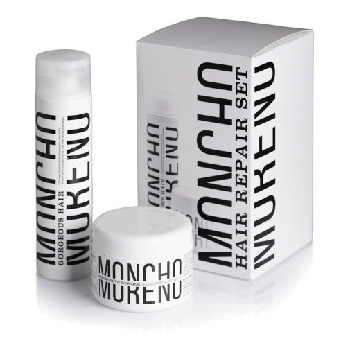 Moncho Moreno Hair Repair Set (gorgeous Hair 250ml + One Minute Wonder 250ml)