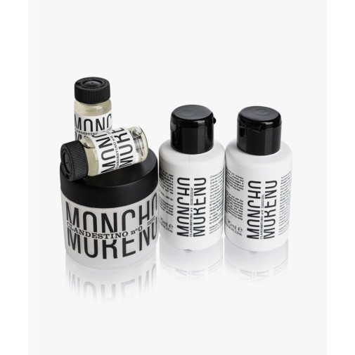 Moncho Moreno Tratamiento Clandestino Duo (2 Ampollas 10ml + Champú Detox 70ml + Acondicionador 70ml)