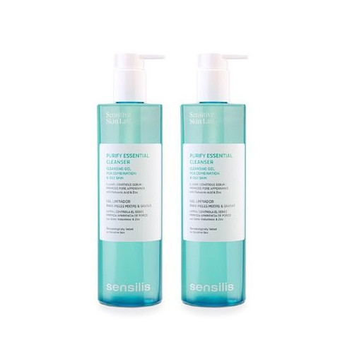 Sensilis Purify Essential Cleanser 2X400Ml