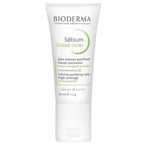 Bioderma Sebium Global Cover Con Color 30Ml
