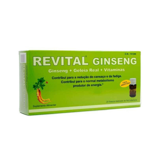 Revital Ginseng+Jalea Real+Vit.C 20 Amp