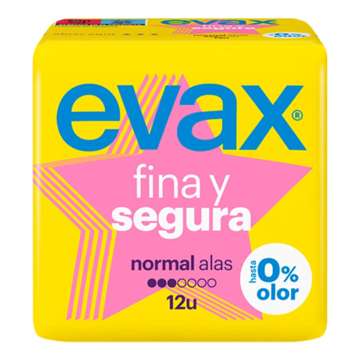 Compresas Evax Fina Y Segura Maxi 13 Un