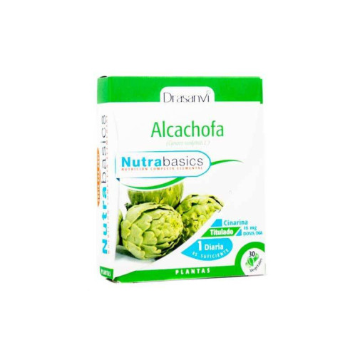 Alcachofa 30 Cápsulas Nutrabasics Drasanvi