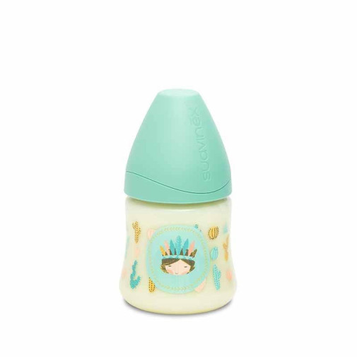 Suavinex Biberón 3 Posiciones Tetina Silicona Redonda 150Ml +0M