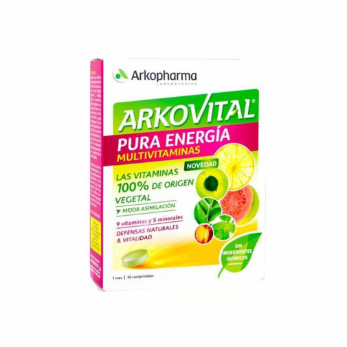 Arkovital Pura Energia Multivit. 30 Com