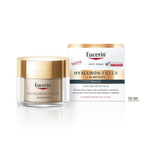 Eucerin Elasticity +Filler Cr Noche 50M
