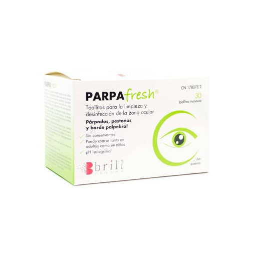 Parpafresh 30 Toallitas Limp Parpados