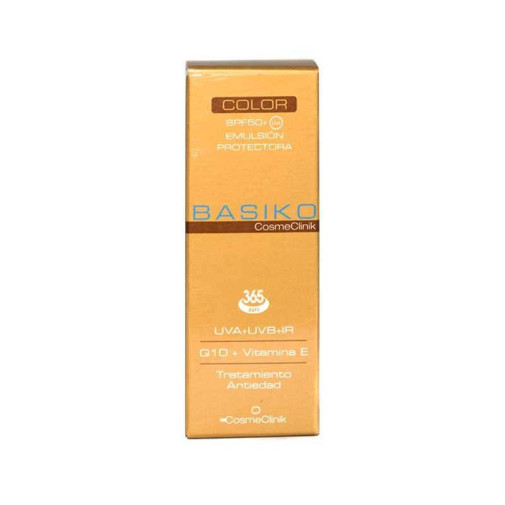 Basiko Emulsión Protectora Con Color Spf50+ 50 Ml