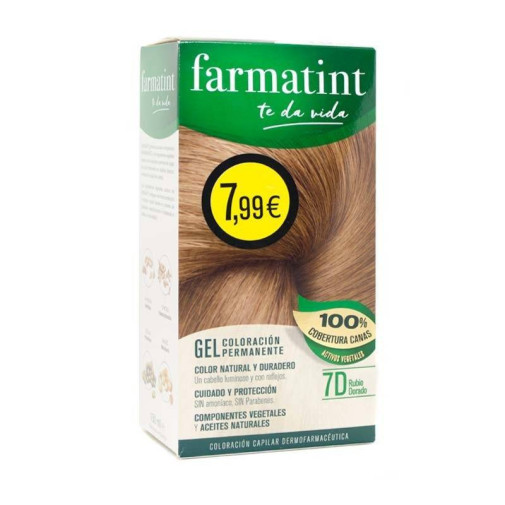 Farmatint 7D Rubio Dorado 150 Ml