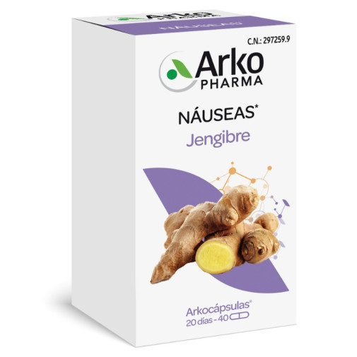 Arkocapsulas Jengibre Bio 40 Capsulas