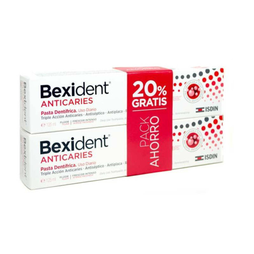 Bexident Anticaries Duplo Pasta Dentifrica 2X125Ml