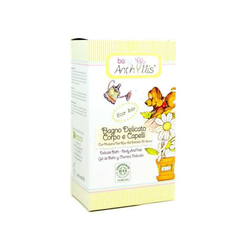 Baby Anthyllis Gel De Baño Y Champú Delicado Eco 400Ml