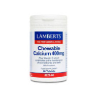 Calcio Masticable 400 Mg 60...